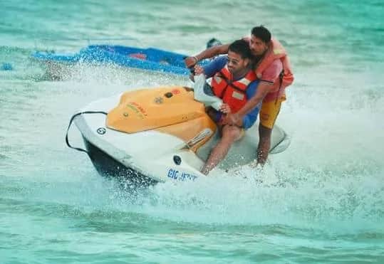 Jet Skie activity in Elephant Beach Havelock - water adventure experience