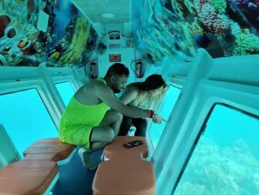 Semi Submarine activity in Elephant Beach Havelock - water adventure experience